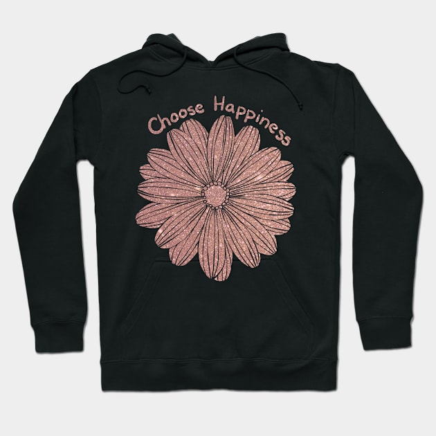 Choose Happiness Hoodie by nasia9toska